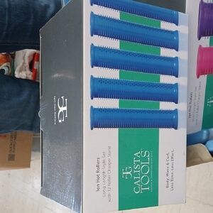 Calista Tools Blue Ion Hot Rollers Set